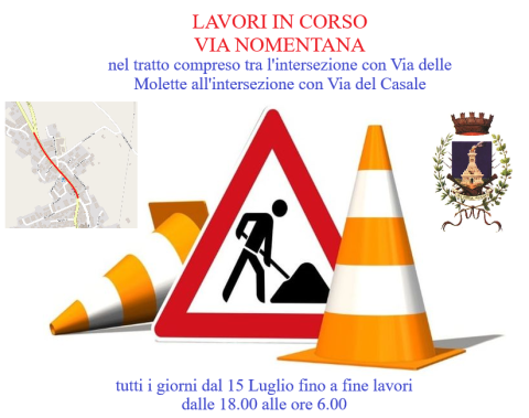 avviso lavori in corso avviso lavori in corso