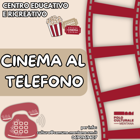 Locandina cinema al telefono