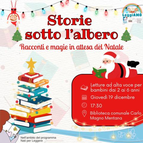 Locandina storie sotto l'albero