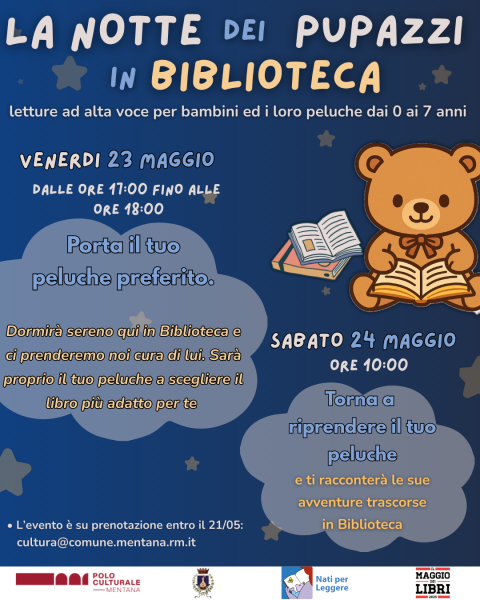 Locandina la notte dei pupazzi