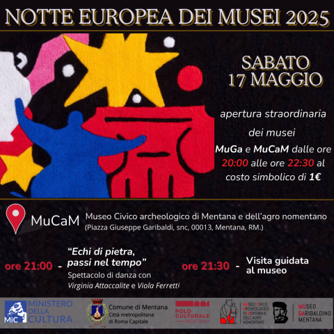 Locandina notte europea dei musei