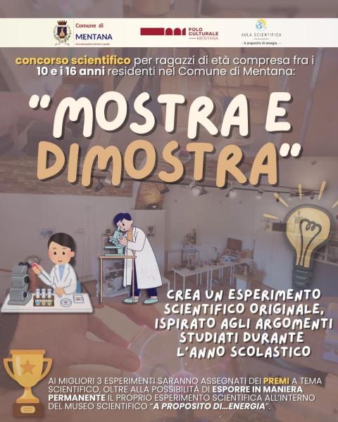 Mostra e dimostra virgolettato in primo piano sullo sfondo ricercatori cartonati al lavoro in un laboratorio