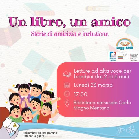 Locandina Un libro, un amico