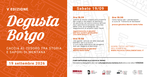 Locandina Degustaborgo 2026
