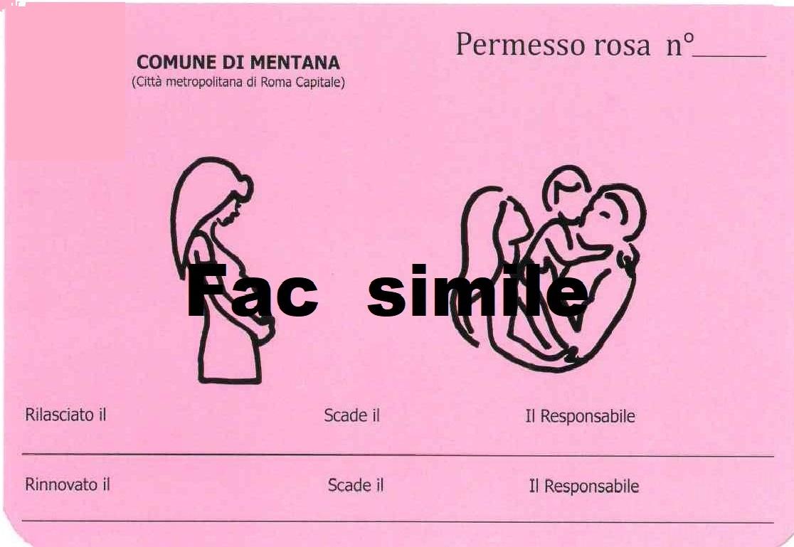 Permesso rosa