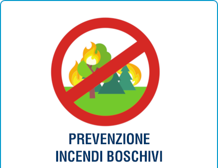 Locandina prevenzione incendi boschivi
