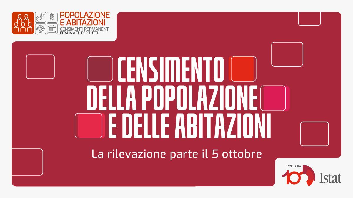 Locandina censimento popolazione 2026